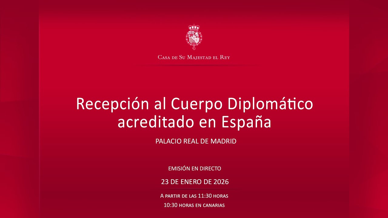 Recepción anual de los Reyes al Cuerpo Diplomático acreditado en España