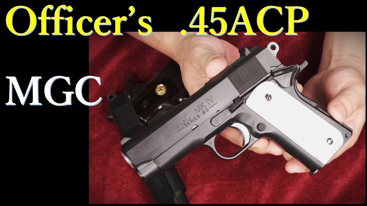 絶版 MGC Officer's マグナBLK ＆ M1991A1 Compact