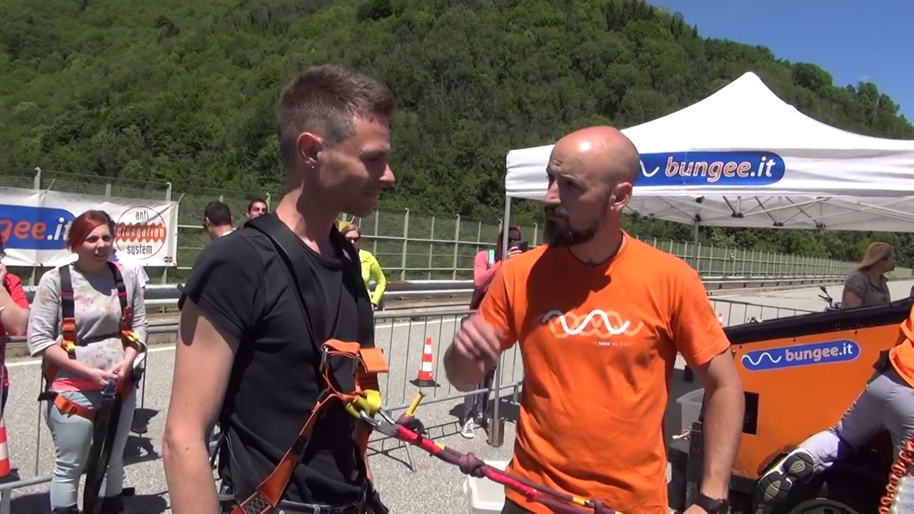 Bungee Jumping Salto con elastico Colossus Daniele
