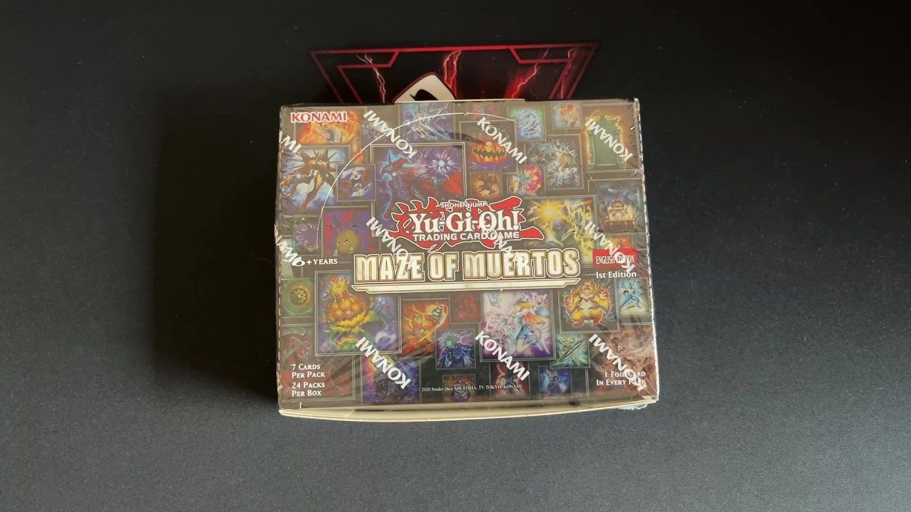 Yugioh Maze of Muertos Booster Box Opening