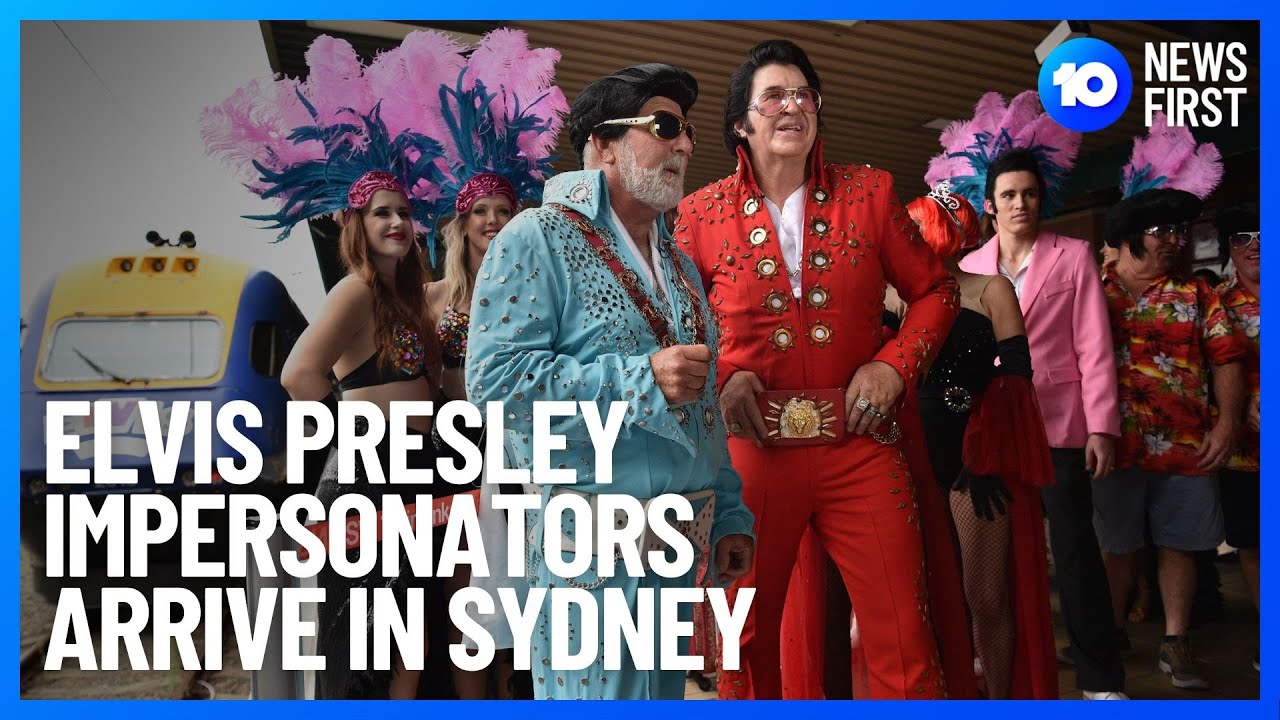 Elvis Presley Impersonators Arrive In Sydney | 10 News First