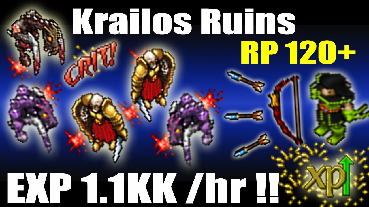 RP 120+ Krailos Ruins 1.1kk/hr full exp