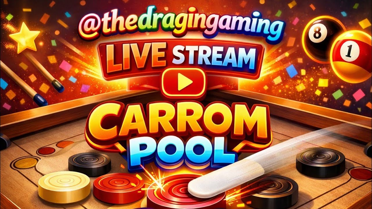 The Dragon Gaming is live 🔴 | #shorts #carrom #live #carromlover #gaming #shortlive #carrompool #fun