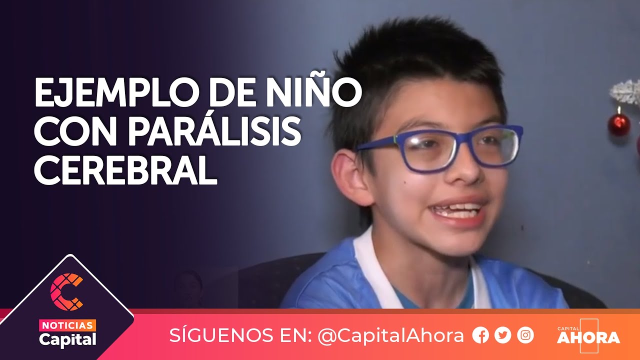 Jeisson Sánchez, el niño con parálisis cerebral espástica, un ejemplo de superación