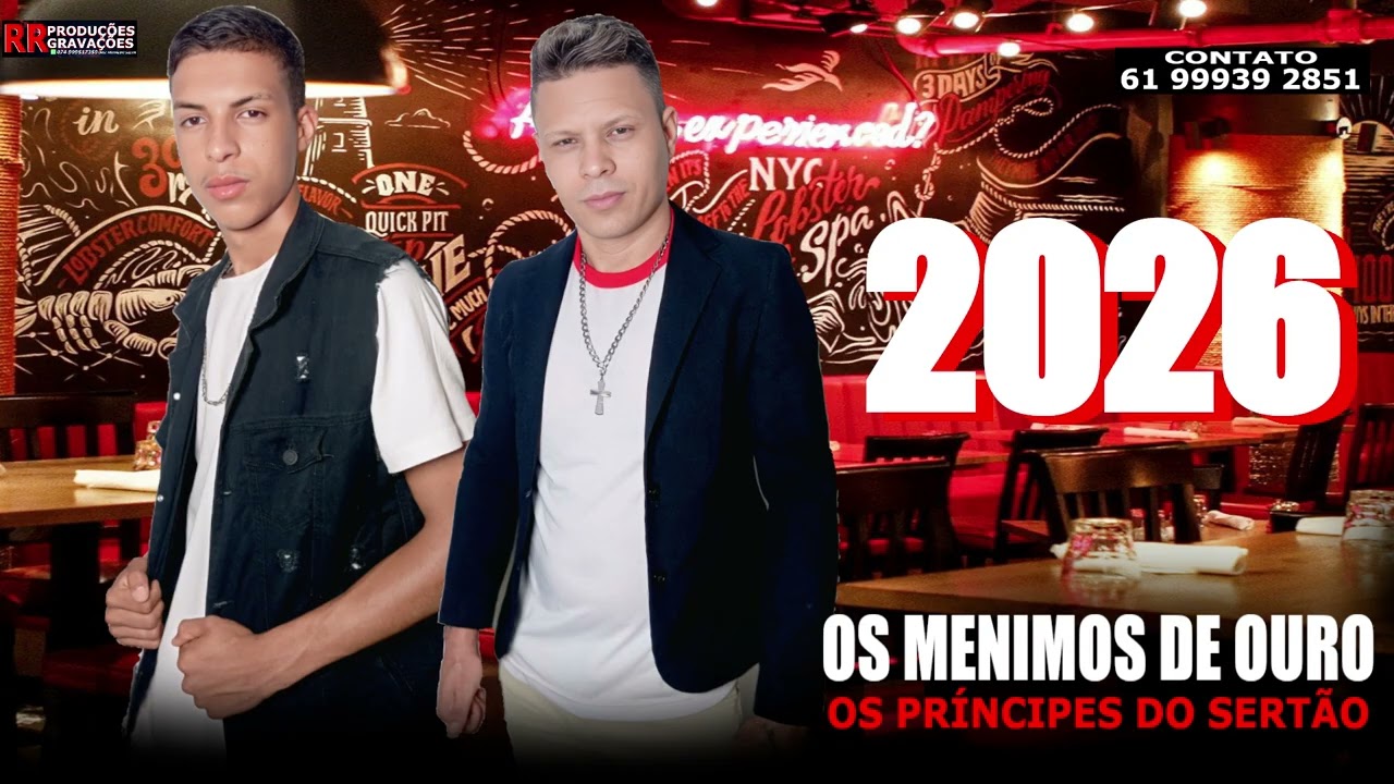 OS MENINOS DE OURO OS PRÍNCIPER DO SERTÃO 2026 CD COMPLETO
