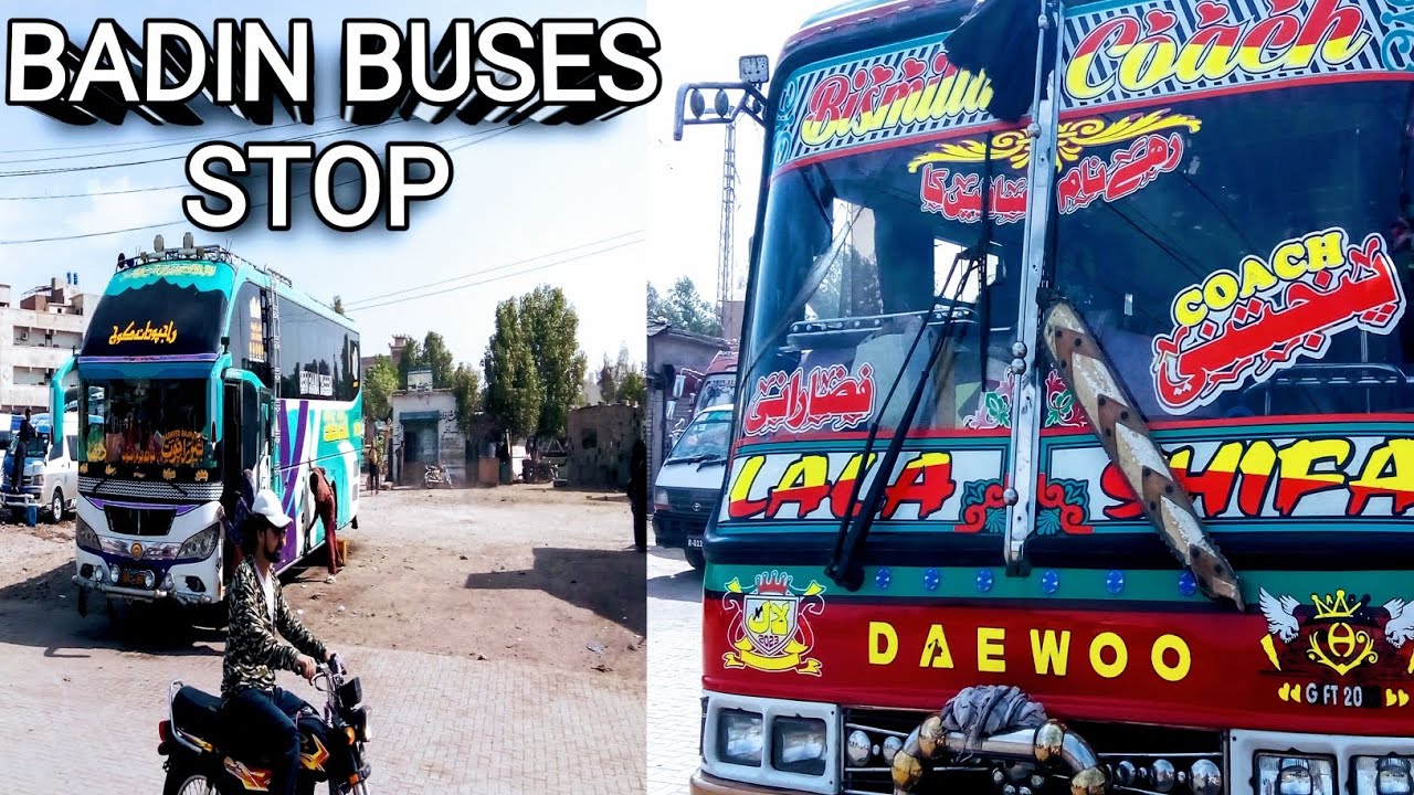 BADIN BUSES STOP HYDERABAD