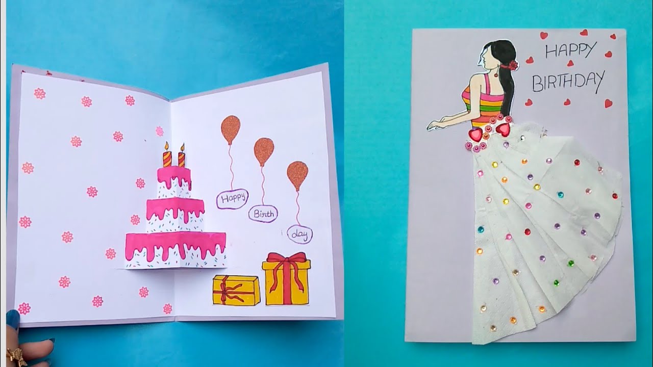 how to make birthday card || pop up birthday card || special birthday card