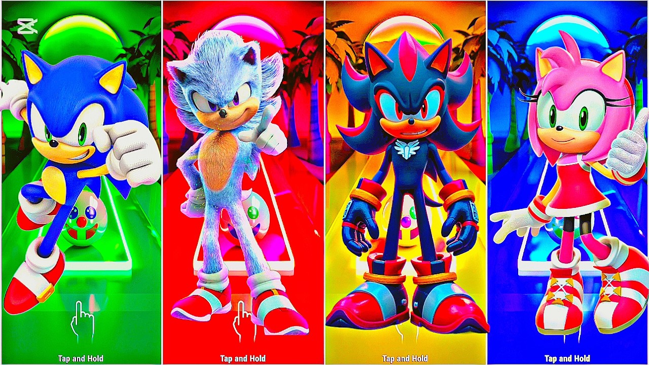 Tiles Hop Sonic Edm Rush
