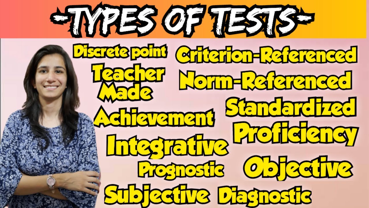 Types of Tests | KVS/NET/B.Ed./M.Ed./For all Teaching Exams @InculcateLearning By Ravina
