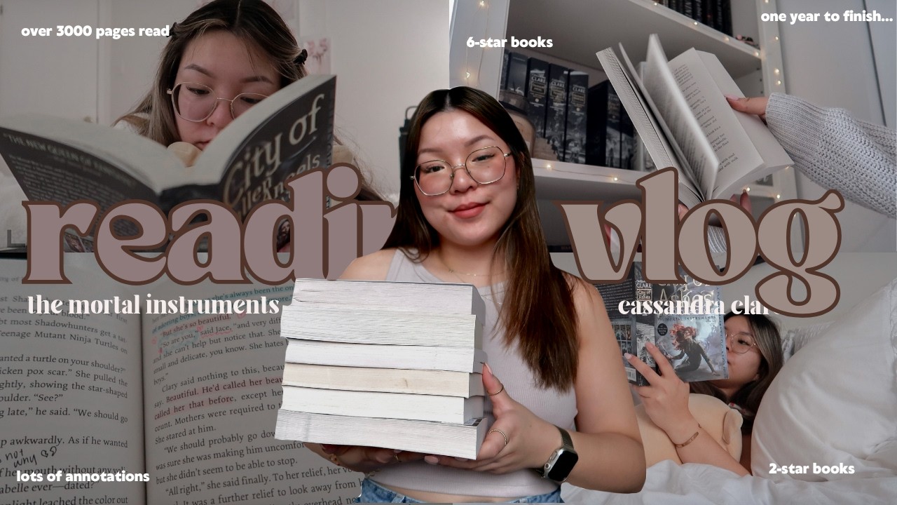 Видеоблог о чтении книг про Сумеречных охотников 🪄🔮🐺 Серия книг «Орудия смерти» Кассандры Клэр