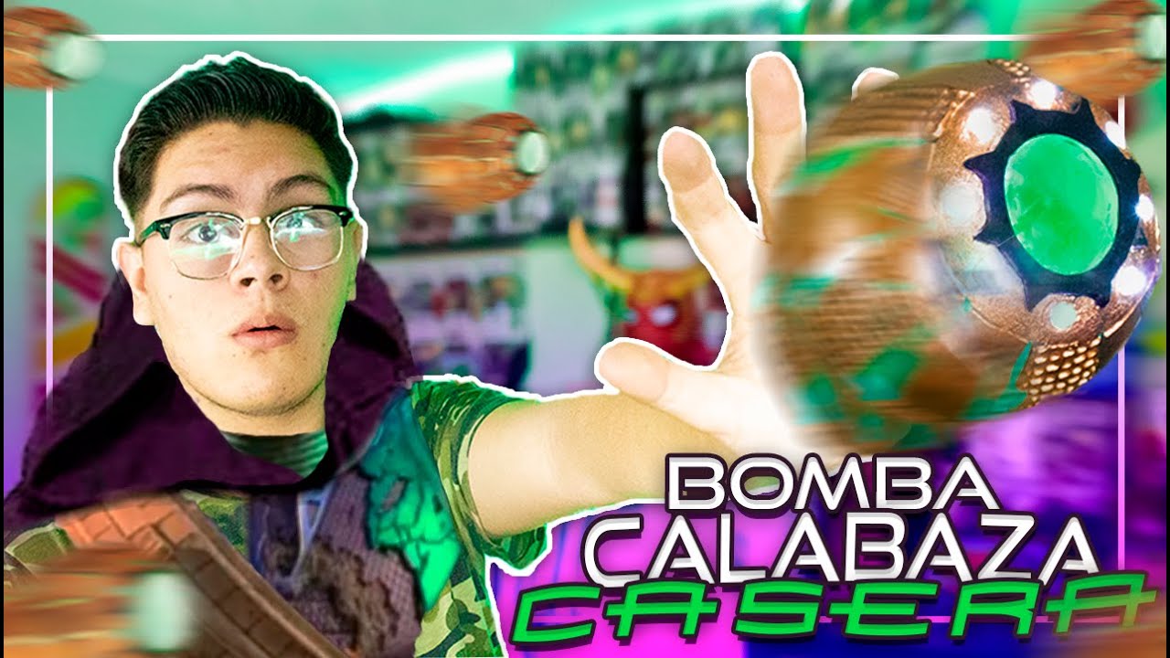 C&Oacute;MO HACER UNA BOMBA CALABAZA DEL DUENDE VERDE? | Max Abdal&aacute;