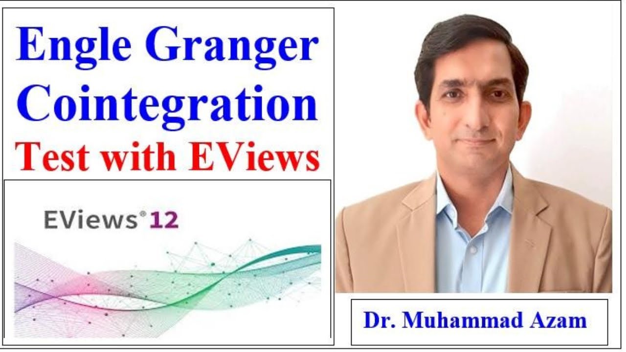 Engle-Granger Cointegration Test with EViews | Cointegration - Engle and Granger method in EViews