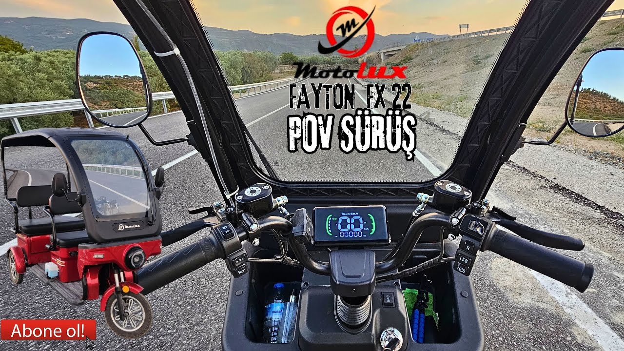 Motolux Fayton FX22 Pov Sürüş | 0-100 testi & Yokuş Performansı