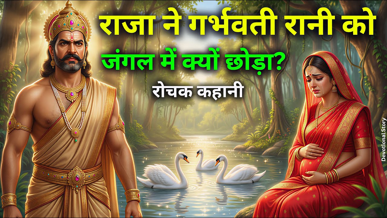 राजा ने गर्भवती रानी को जंगल में क्यों छोड़ा | Raja aur Garbhavti Rani | Hindi Kahani |  Devotional