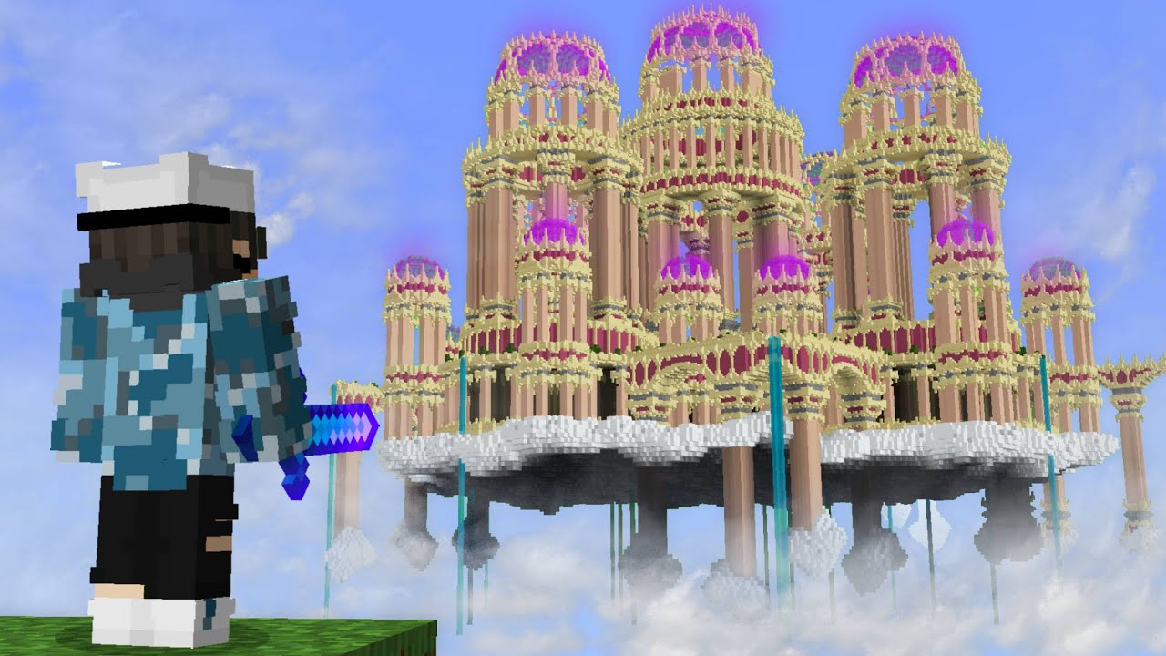 Objevil Jsem LÉTAJÍCÍ Civilizaci V Minecraftu