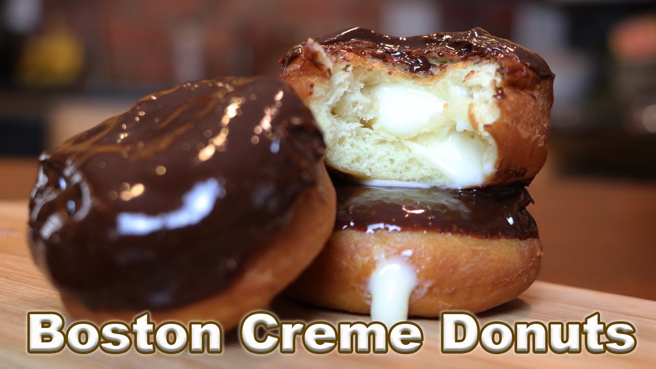 How to Make the Best Boston Creme Donuts | Quarantined Baking