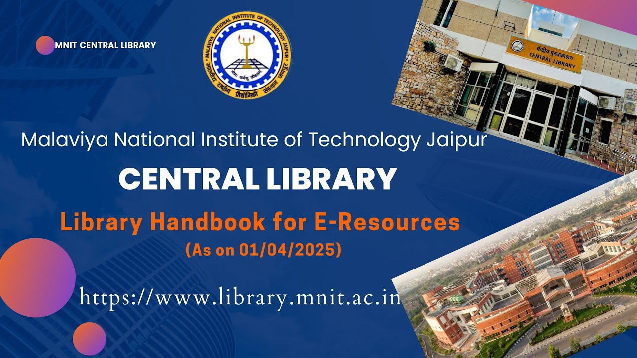 Library Handbook for E Resources 2025