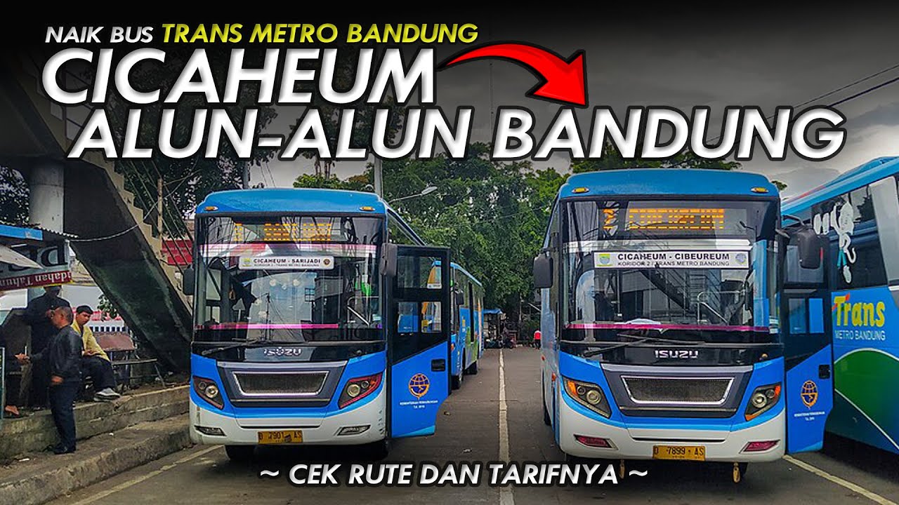LEBIH MURAH DARI ANGKOT⁉️ BEGINI CARA NAIK BUS DARI TERMINAL CICAHEUM KE ALUN-ALUN BANDUNG