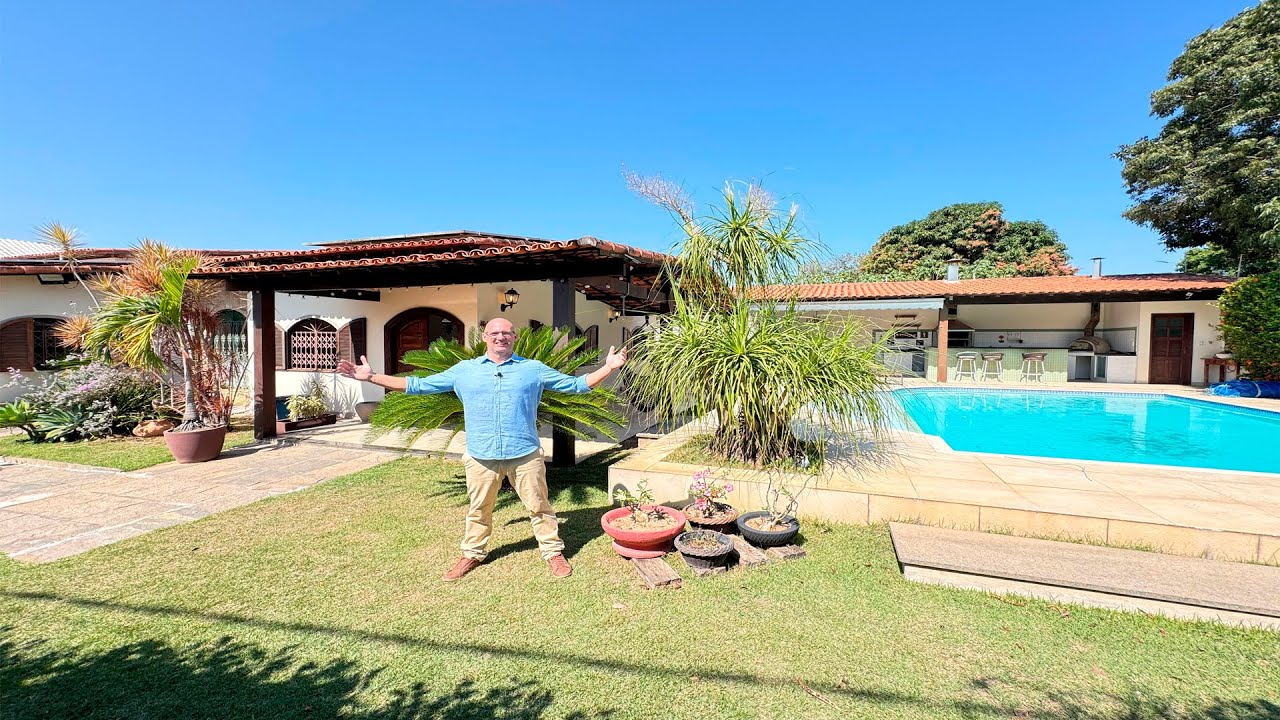 FANTÁSTICA! CASA + ANEXO À VENDA NO PARQUE HOTEL - ARARUAMA RJ, REGIÃO DOS LAGOS  #casa #tour