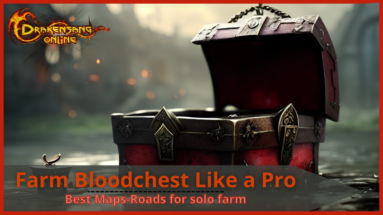 How to Solo farm Bloodchests in Drakensang Online - Top 4 maps!