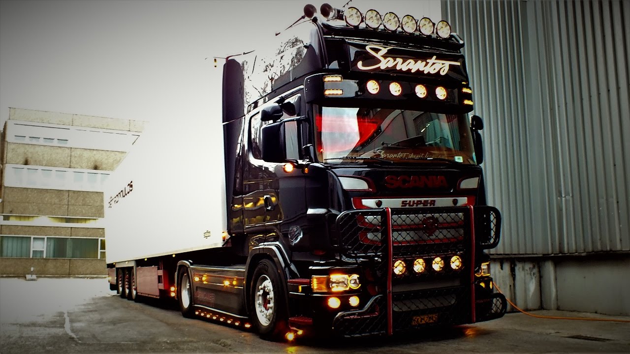 SCANIA SARANTOS HURRICANER V8 SOUND