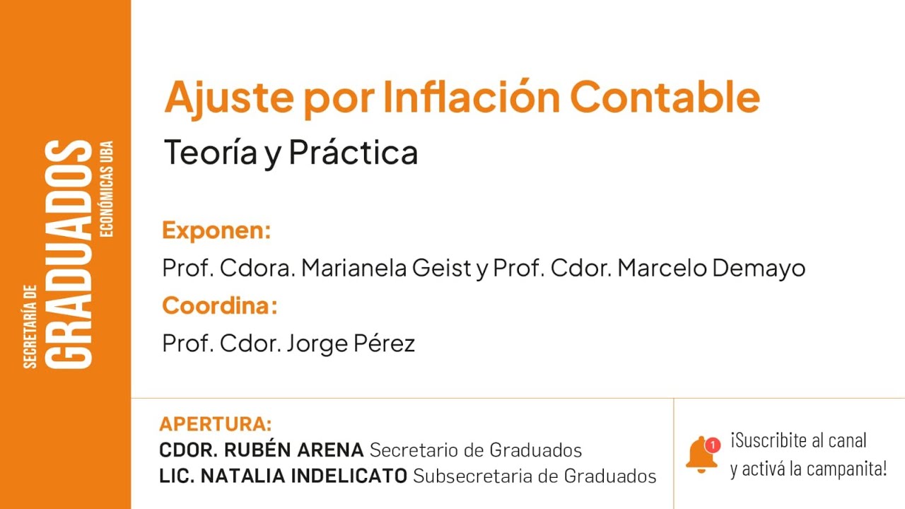 Ajuste por Inflación Contable - Económicas UBA