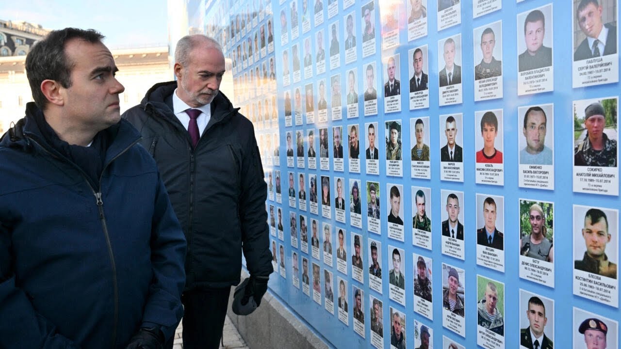 Ukraine : French Defence Minister S&eacute;bastien Lecornu arrives in Kyiv to boost support &bull; FRANCE 24