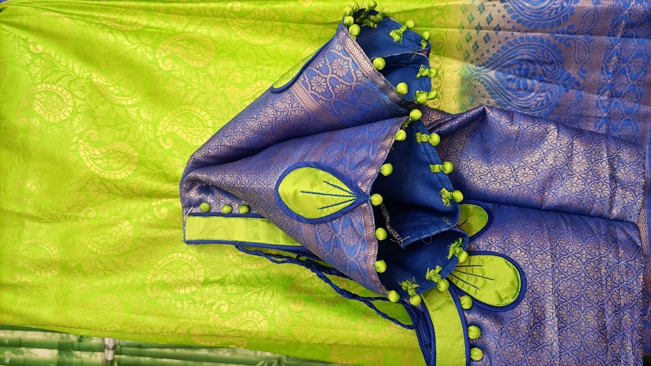 Easy & Very beautiful Neck Blouse back neck design cutting and stitching#trendingblousedesign