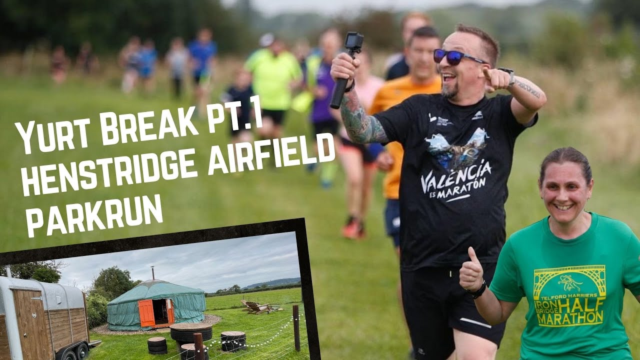 Running Henstridge Airfield Parkrun & Review of Linley Yurt, Somerset