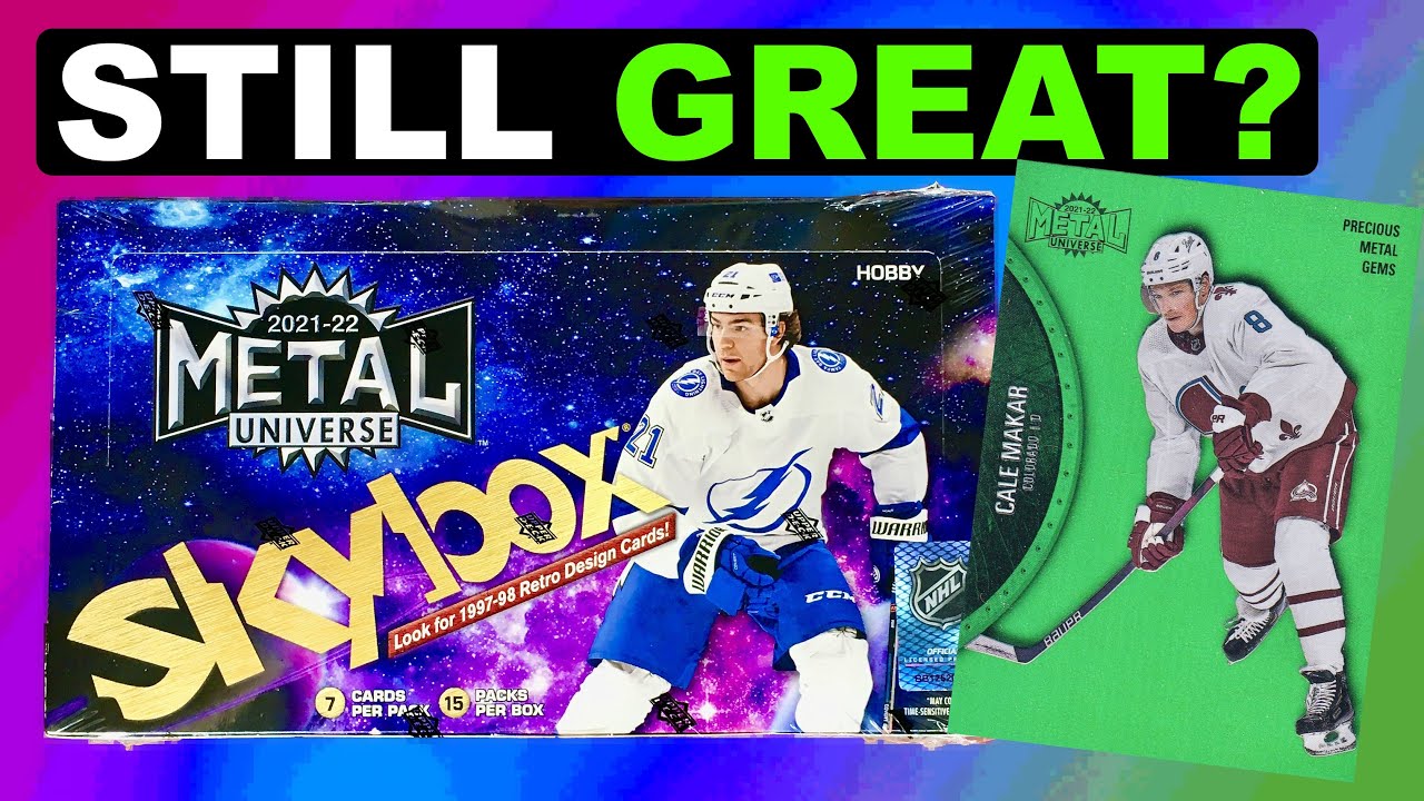 2021-22 Skybox Metal Universe Hockey Hobby Box Break