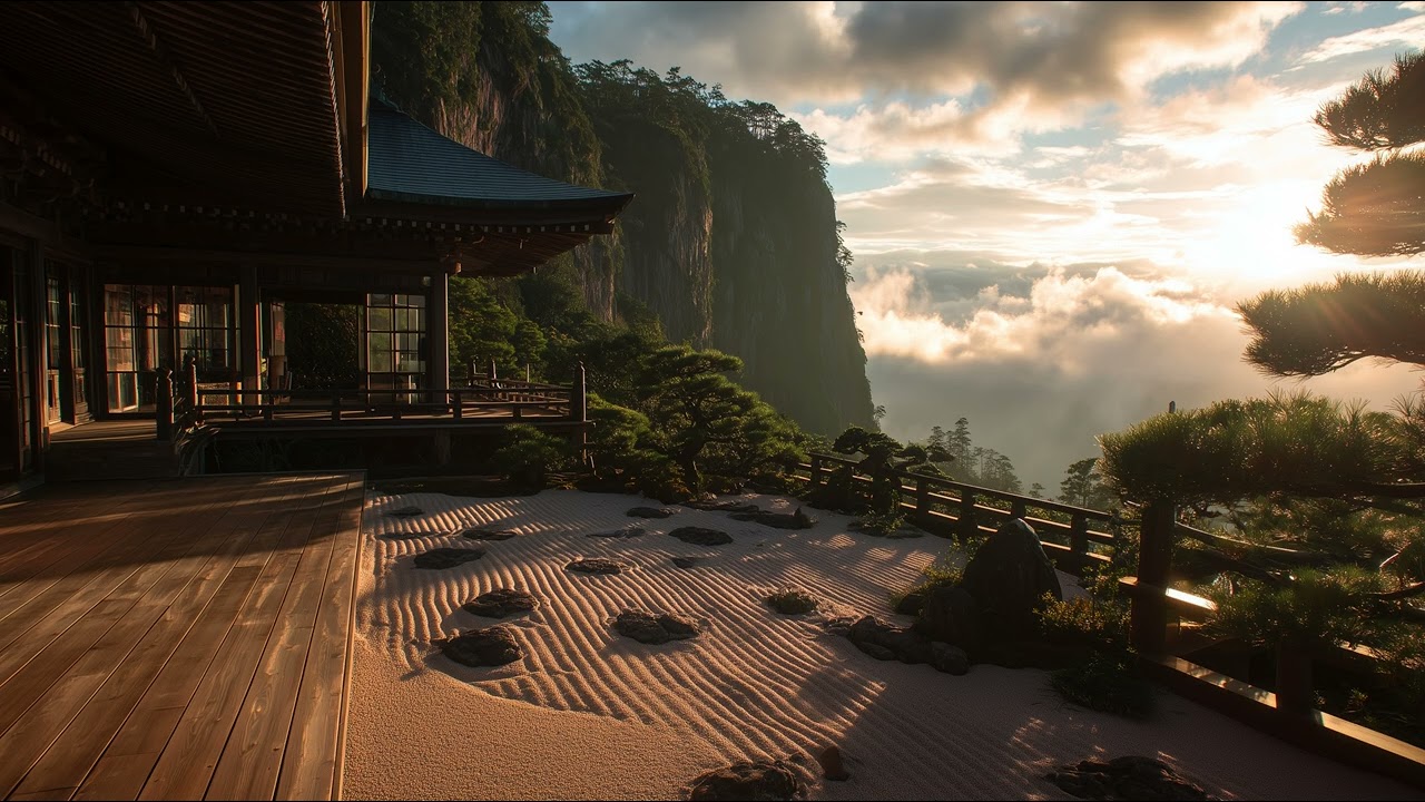 Torii Dreams | Chill Japanese Ambient Music (Koto & Shakuhachi) for Study | Zen Garden Temple