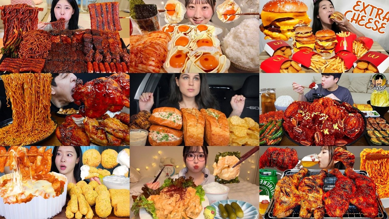 BEST MUKBANG ASMR Food That Makes You Hungry