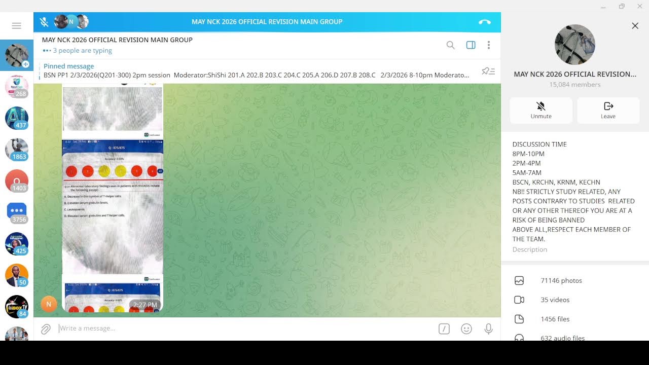 NCK Official Revision (March 3rd Evening Session) | May 2026 Exams