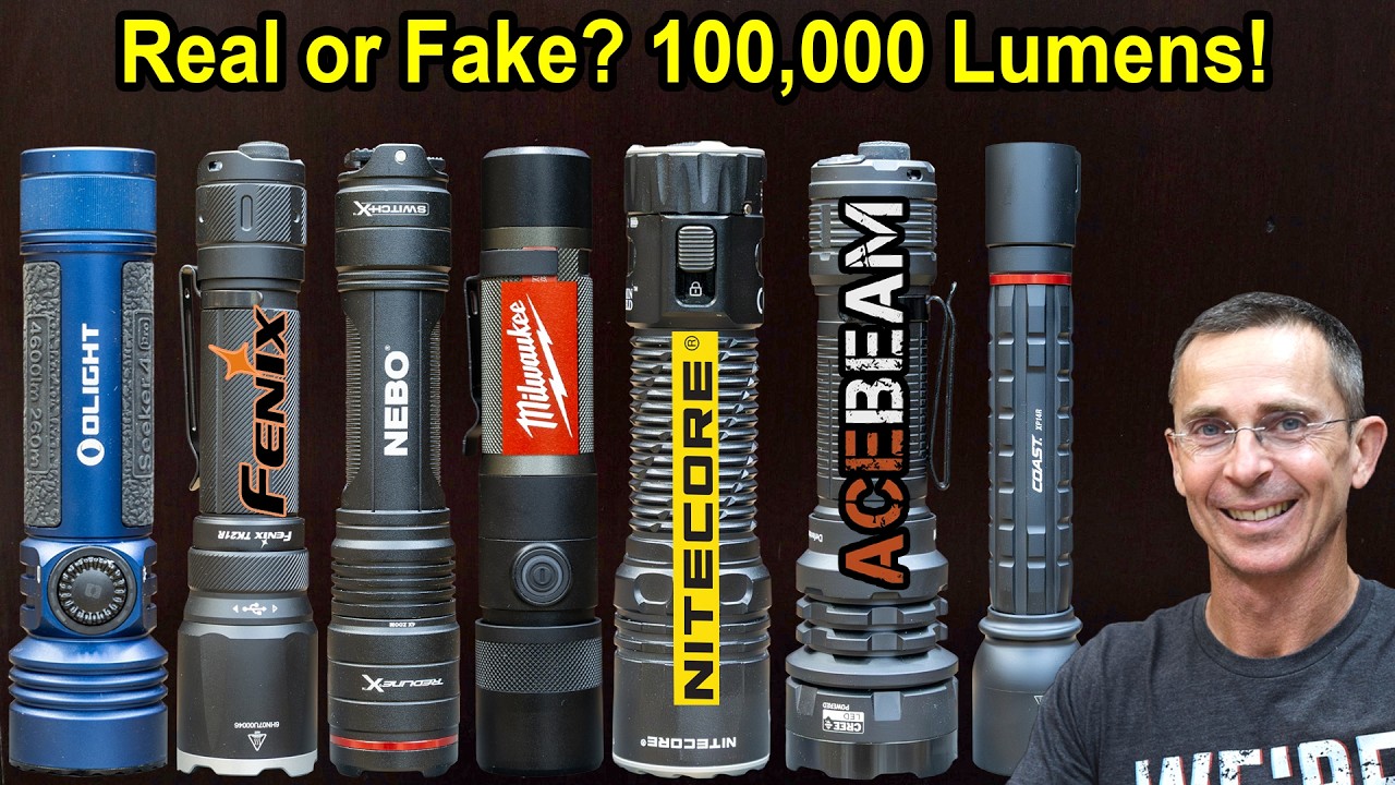 100,000 Lumen Flashlight? Let&rsquo;s Find Out!