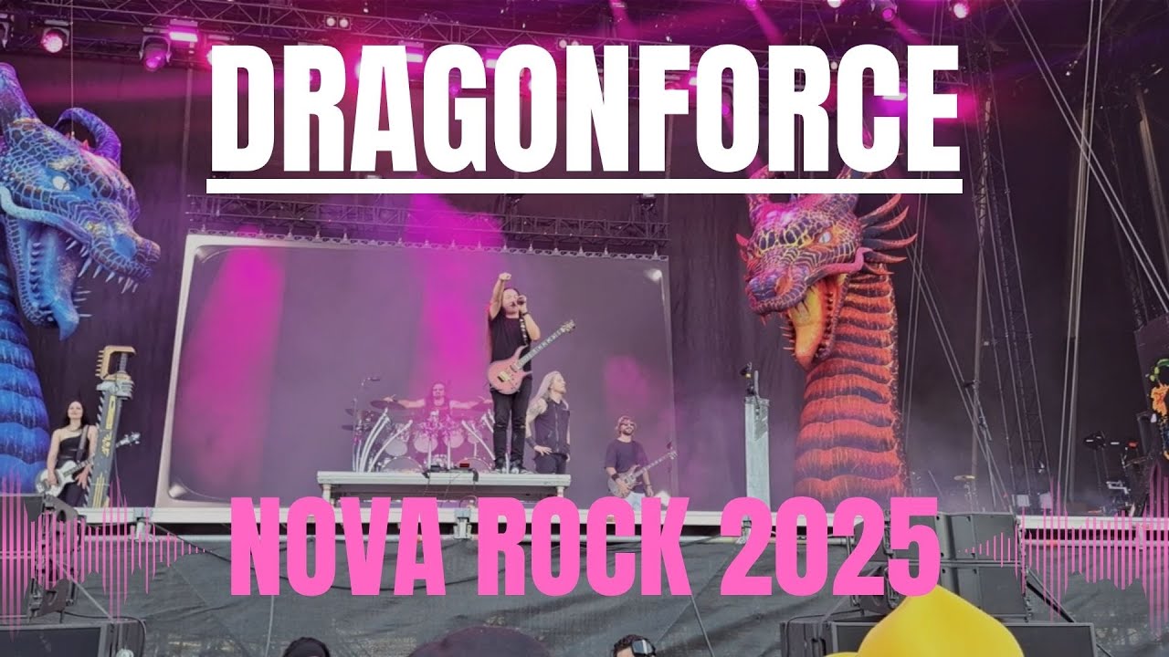 Dragonforce Full Concert (crowd recording) - Nova Rock 2025