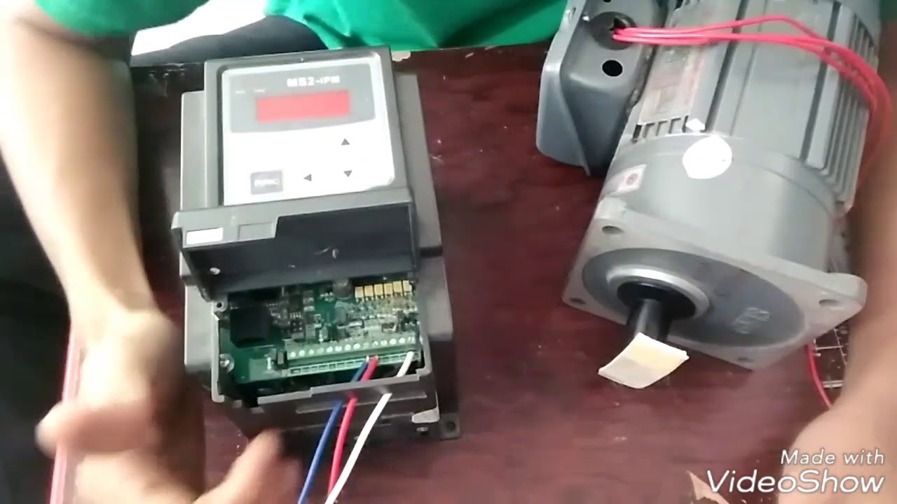 Tham Khảo Cách Đấu Điện Cho Biến Tần 1 Pha 220V Ra 3 Pha 220V
