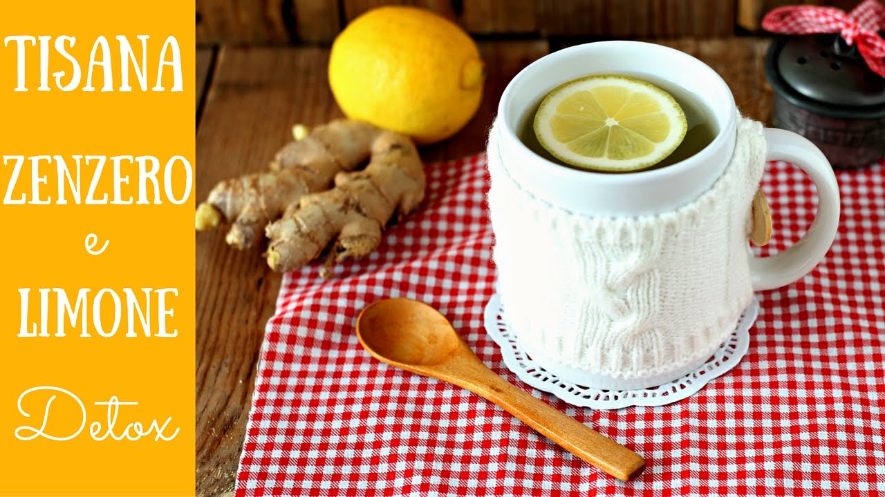 TISANA ZENZERO e limone. DETOX e antinfluenzale | Polvere di Riso