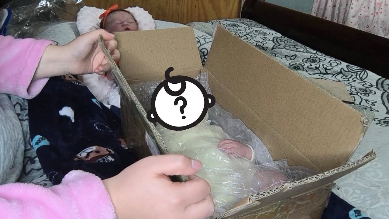 Unboxing de mi nuevo bebé reborn Emilio♥️✨
