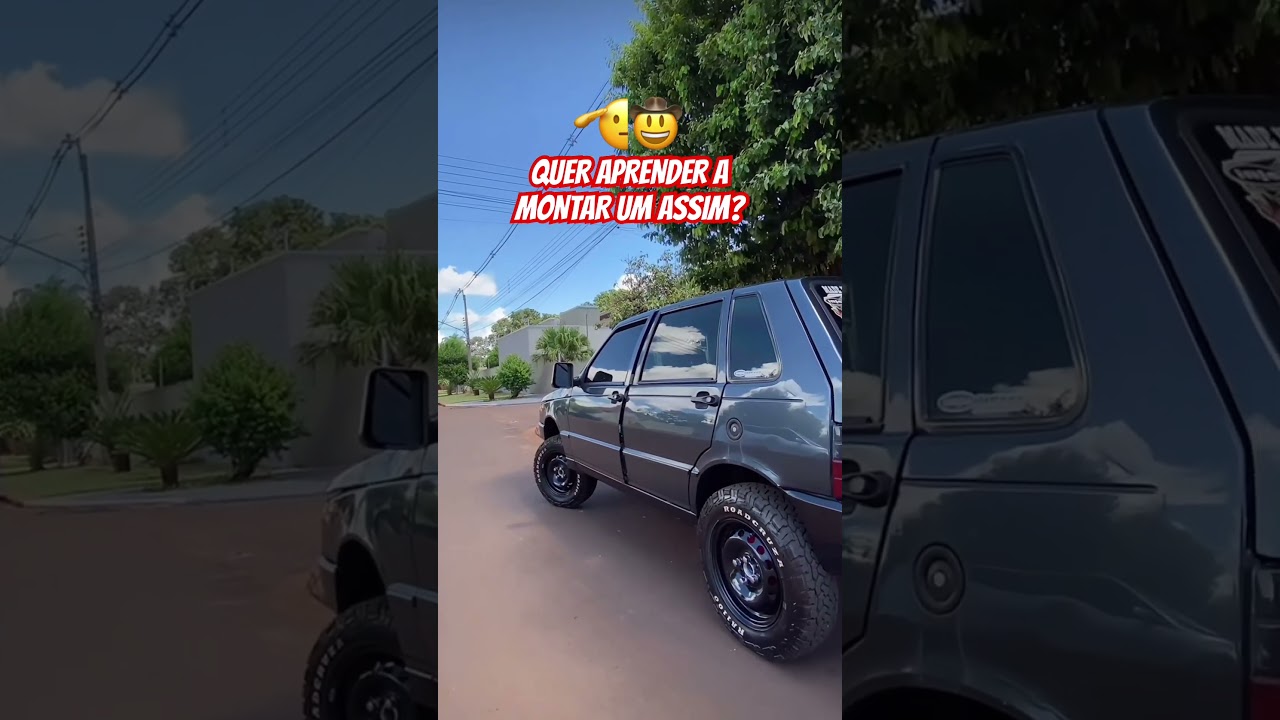 QUER APRENDER A MONTAR UM UNO BRUTO? #fiatuno #offroad #4x4