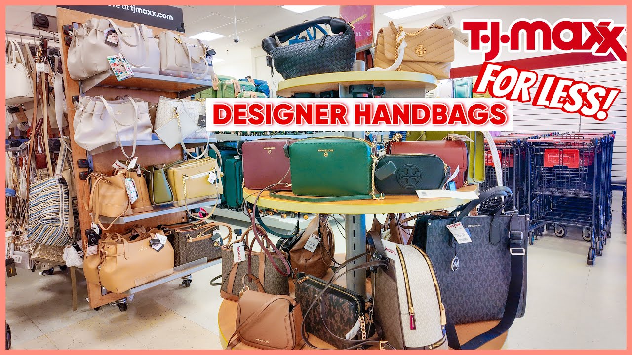 TJMAXX DESIGNER HANDBAGS FOR LESS‼️ TJMAXX PURSE | TJ MAXX SHOPPING | TJMAXX SHOP WITH ME❤️