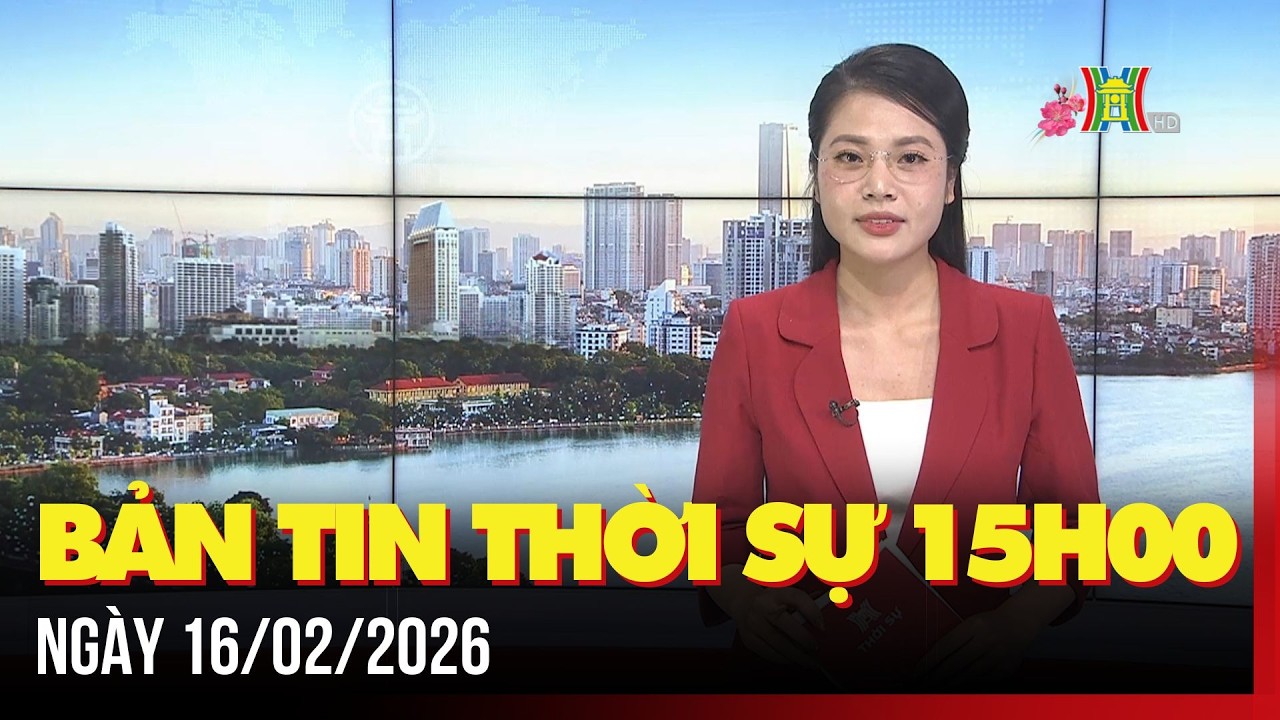 Thời sự Hà Nội 15h ngày 16/02/2026: Mùng 1 Tết miền Bắc chuyển rét, miền Trung có mưa,...