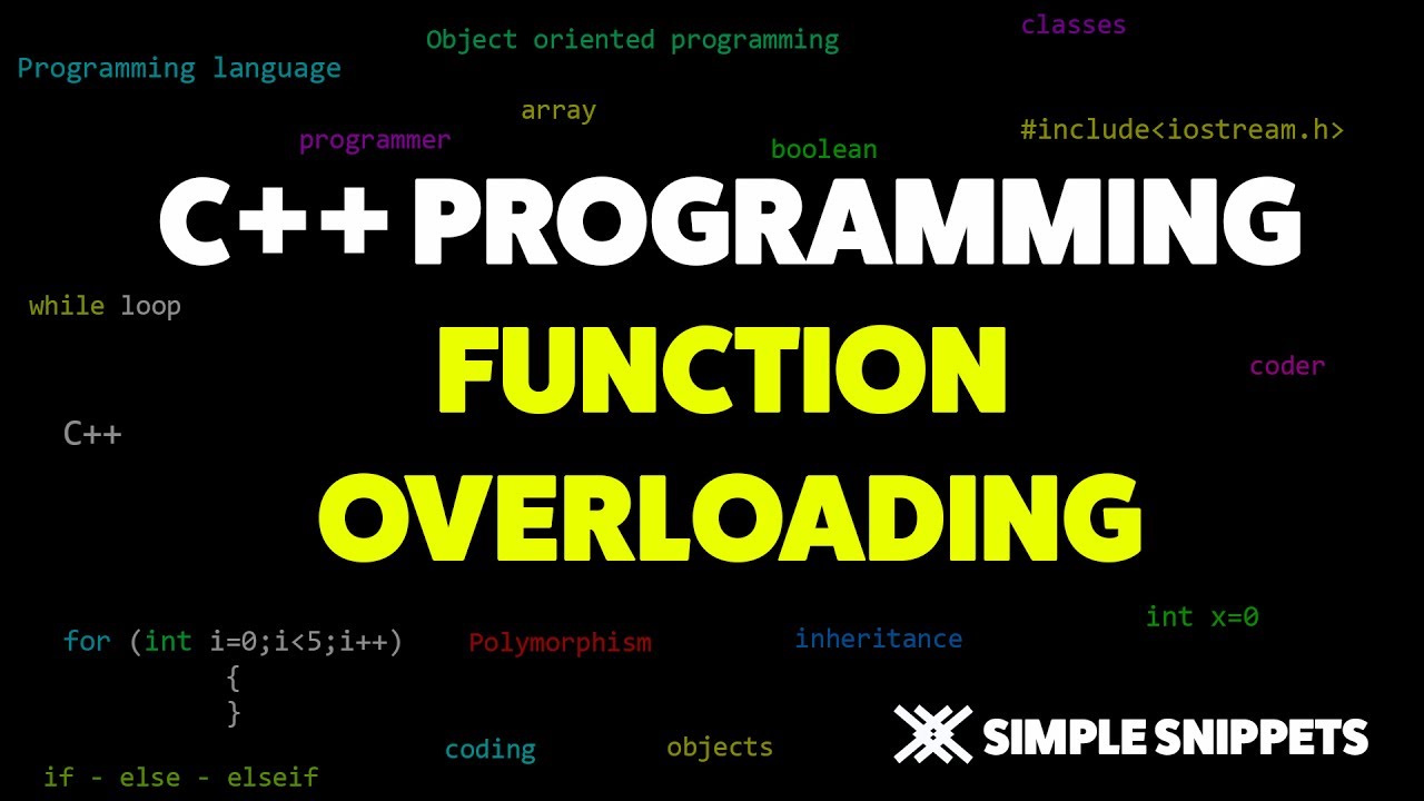 Перегрузка функций в программировании на C++