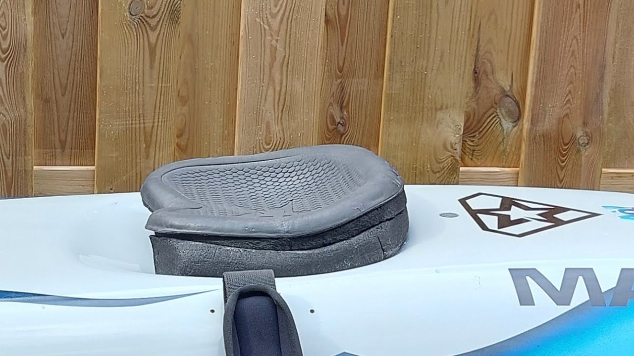 Start Waveski Surfing: Part 2 of the elevated seatpad project: THE CONCLUSION
