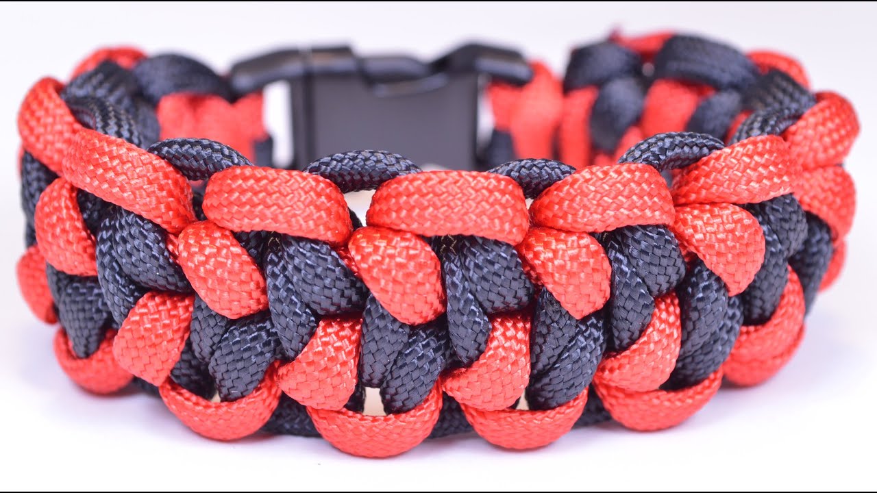 Make a Paracord Survival Bracelet - The Lizard Belly - BoredParacord