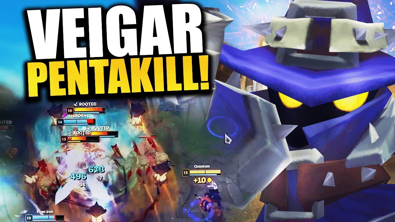 PENTAKILL ON VEIGAR!!!