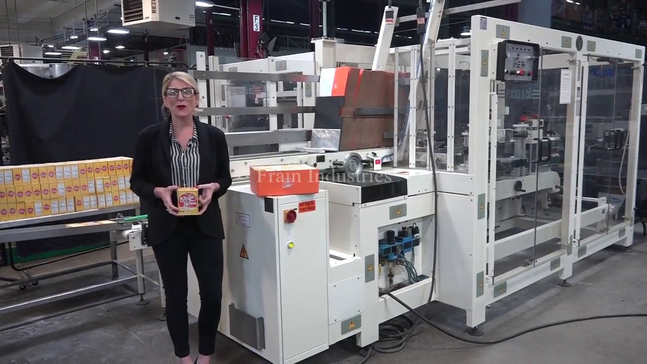 Focke Automatic Case Packer Demonstration