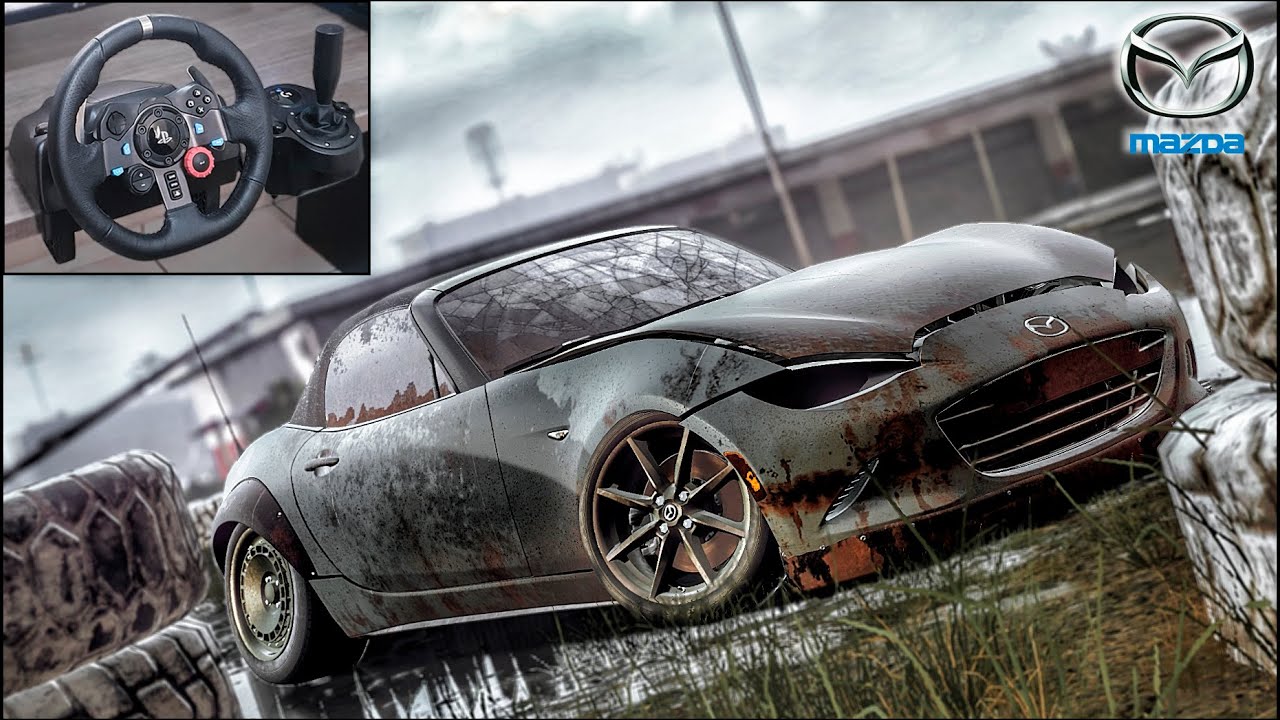 Rebuilding a MAZDA MX-5 – Need for Speed HEAT - Gameplay using Logitech G29 steering wheel.