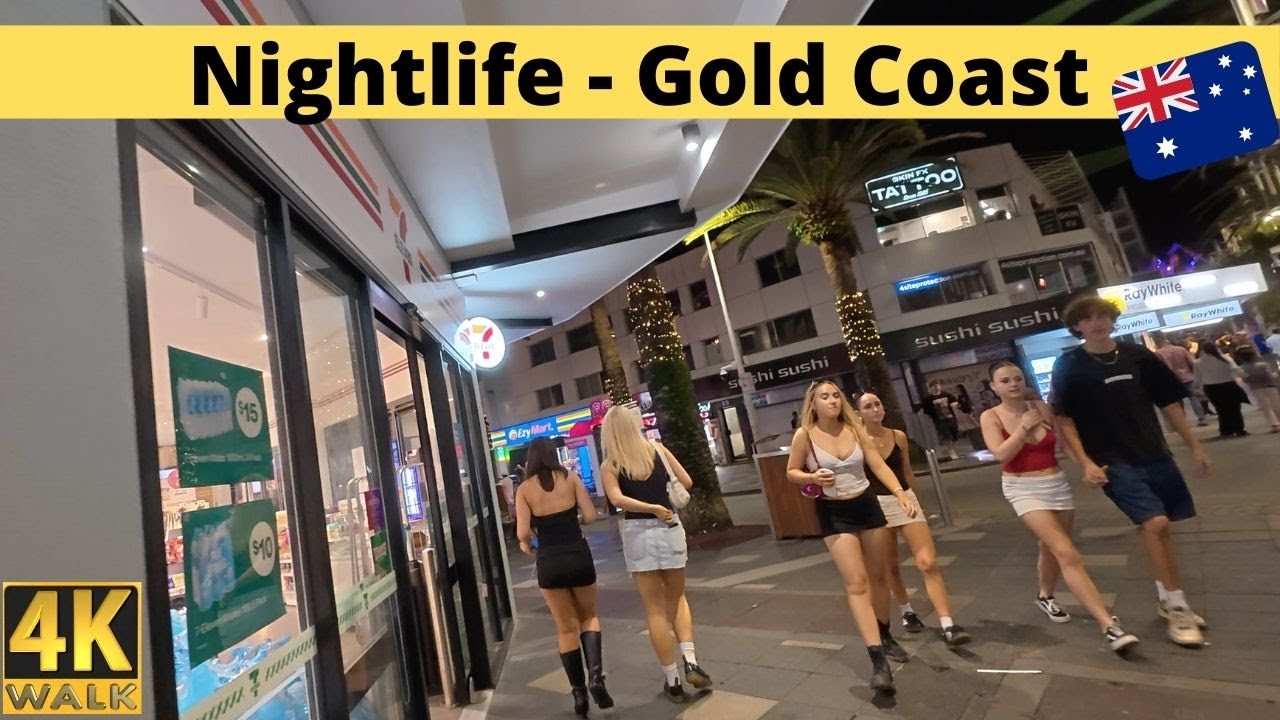 Gold Coast Nightlife - Saturday Night Schoolies Week Australia