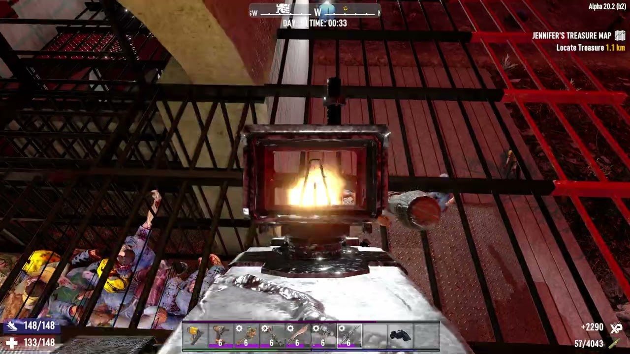 The Tunnel of Terror Returns to Alpha 20 in the Wastelands! | Day 50 Blood Moon | 7 Days to Die