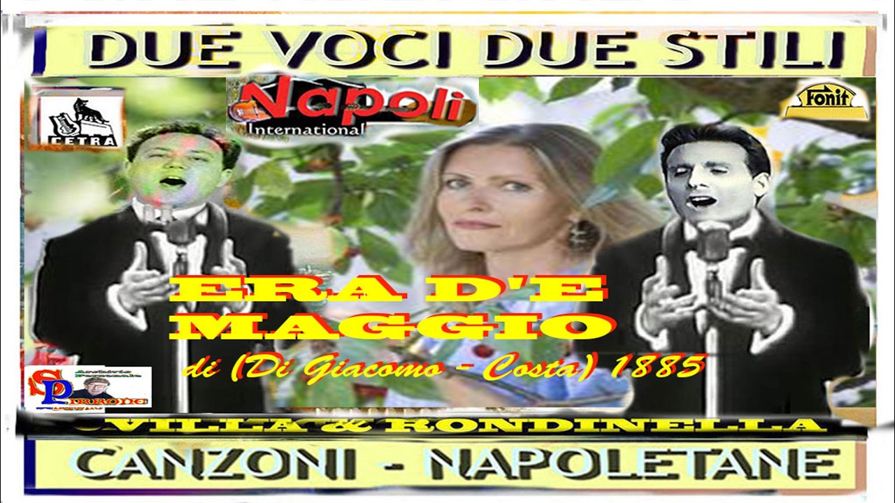 Villa & Rondinella - ERA D'E MAGGIO 1957   1955
